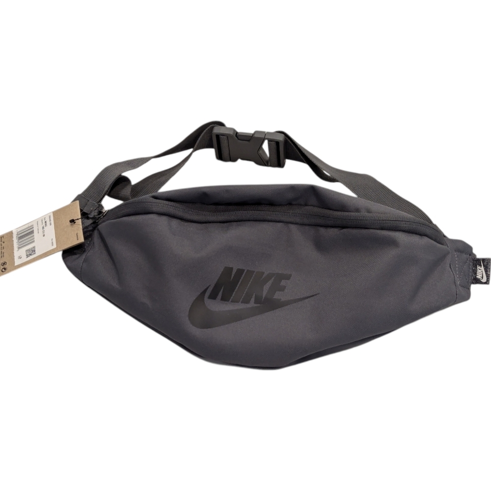 NWT Nike Heritage Crossbody Waist Bag Fanny Pack Belt Festival Pouch Grey